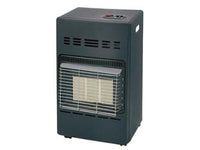 STUFA INFRAROSSI  A GAS GPL 4200W GRIGIA  misure cm.42x37x72h.   peso Kg.9    SYNTESY