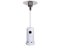 OMBRELLO TERMICO A INFRAROSSI 12 KW BIANCO  misure ø cm.82x230h.  peso kg.25    SYNTESY