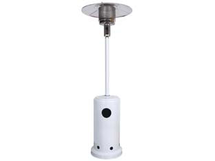 OMBRELLO TERMICO A INFRAROSSI 12 KW BIANCO  misure ø cm.82x230h.  peso kg.25    SYNTESY