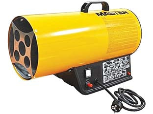 GENERATORE ARIA CALDA A GAS GPL 16 KW  16 Kw potenza max  54.800 BTU/h. 13.800 Kcal/h    MASTER