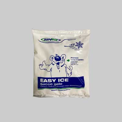 BUSTA DI GHIACCIO ISTANTANEO MONOUSO -