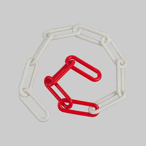 CATENA BICOLORE IN PLASTICA D.8 25 mt