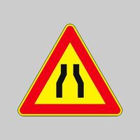 SEGNALE CANTIERE FIG. 384 'STRETTOIA SIMMETRICA' 90 cm