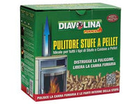 DIAVOLINA PELLET SPAZZACAMINO- - kg.1,5 - 10 pezzi DIAVOLINA