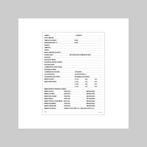 CARTELLO 'CONCESSIONE EDILE' 60x80 cm - 10 pezzi