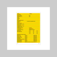 CARTELLO 'CONCESSIONE EDILE' COLORATO 60x80 cm - 10 pezzi