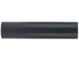 TUBO PORCELLANATO PER STUFE A LEGNA NERO OPACO ALA SMALTO CLASSIC  ø mm.150x1000h.    ALA