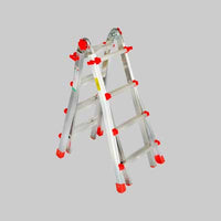 SCALA MULTIUSO 'SQUADRA PIU'' 4+4 gradini - MARCHETTI