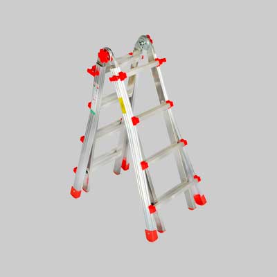 SCALA MULTIUSO 'SQUADRA PIU'' 4+5 gradini - MARCHETTI