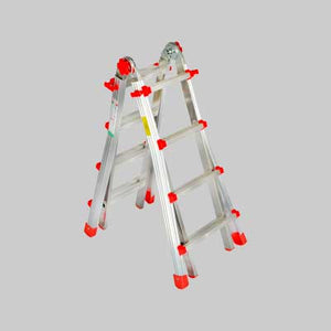 SCALA MULTIUSO 'SQUADRA PIU'' 6+6 gradini - MARCHETTI