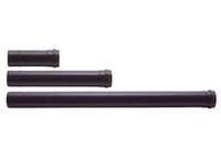 TUBO PER STUFE A PELLET PLUS NERO OPACO PESANTE MM.1,2  ø cm.10x50    SAVE