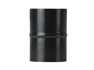 RACCORDO M/M PER STUFE A PELLET NERO OPACO PESANTE MM.1,2  ø cm.8 M/M    SAVE