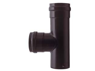 RACCORDO A T F/F PER STUFE A PELLET NERO OPACO PESANTE MM.1,2  ø cm.10    SAVE