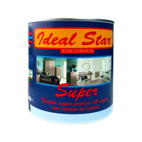 SMALTO ALL'ACQUA 'SUPER' IDEAL STAR 0,750 lt - Avorio opaco - IDEAL STAR