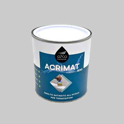 SMALTO PER CALORIFERI ALL'ACQUA 750 ml - Bianco satinato