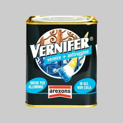 SMALTO ANTIRUGGINE SATINATO 'VERNIFER' 750 ml - Nero - AREXONS