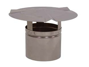 FUMAIOLI A CAPPELLO IN ACCIAIO INOX  ø cm.14