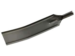 PALA DA FORNO RIMUOVI BRACE IN ACCIAIO INOX  cm.8x43    FALCI