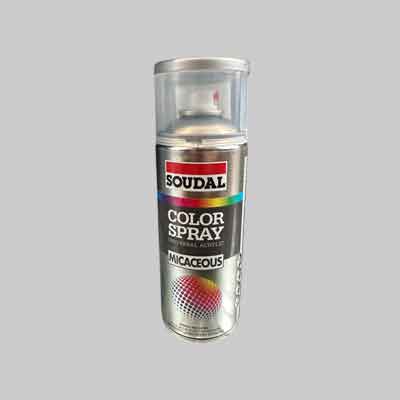 BOMBOLETTA SPRAY FERROMICACEO SOUDAL 400 ml - Grigio Forgia - 6 pezzi- SOUDAL