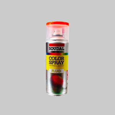 BOMBOLETTA SPRAY FLUORESCENTE SOUDAL 400 ml - Giallo - 6 pezzi- SOUDAL