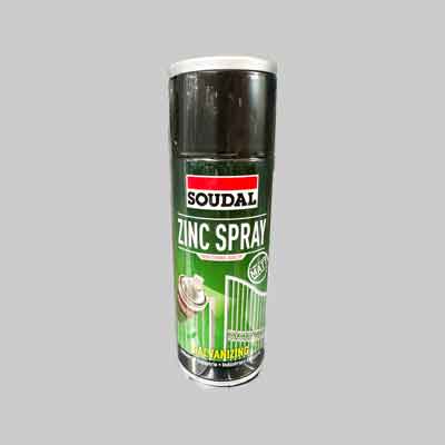 SPRAY ZINCANTE A FREDDO SOUDAL 400 ml - 6 pezzi- SOUDAL