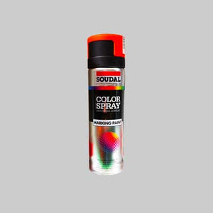 SPRAY TRACCIANTE FLUORESCENTE SOUDAL 500 ml - Giallo - 6 pezzi- SOUDAL