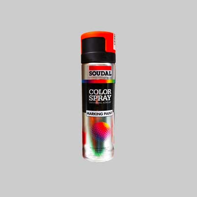 SPRAY TRACCIANTE FLUORESCENTE SOUDAL 500 ml - Giallo - 6 pezzi- SOUDAL