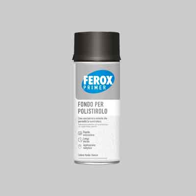 BOMBOLETTA PRIMER PER POLISTIROLO 'FEROX' 400 ml - AREXONS