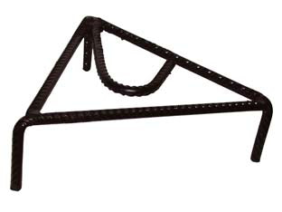 TREPPIEDI TRIANGOLARE PER CAMINO  cm.25
