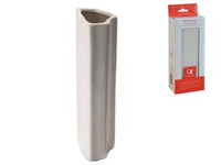 UMIDIFICATORE IN CERAMICA INCASTRO BIANCO- - cm.9x6x25h. - 14 pezzi IL COCCIO