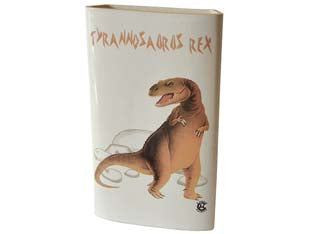 UMIDIFICATORE IN CERAMICA LARGO DINOSAURI- cm.12,5x3x20,5h. - 3 pezzi IL COCCIO