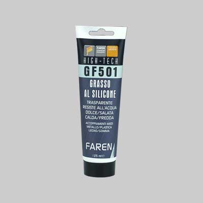 GRASSO AL SILICONE TRASPARENTE 125 ml - FAREN