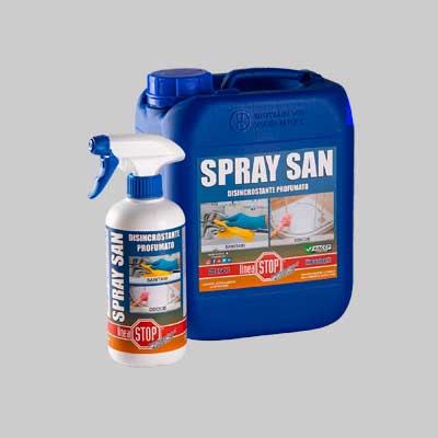 DISINCROSTANTE IGIENIZZANTE PROFUMATO 'SPRAY SAN' 500 ml - DIXI