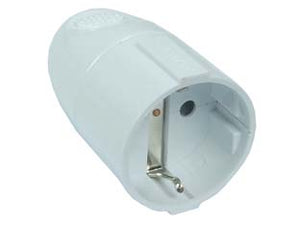 PRESA SCHUKO 2P+T BIANCA- - 16A bianca - 10 pezzi SYNTESY