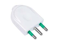 SPINA DRITTA 2 POLI + TERRA BIANCA LINEA GARANTI- - bianca 16A 82520-E - 10 pezzi FANTON