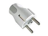 SPINA SCHUKO 2 POLI + TERRA 16A BIANCA- - bianca 80070 - 5 pezzi FANTON