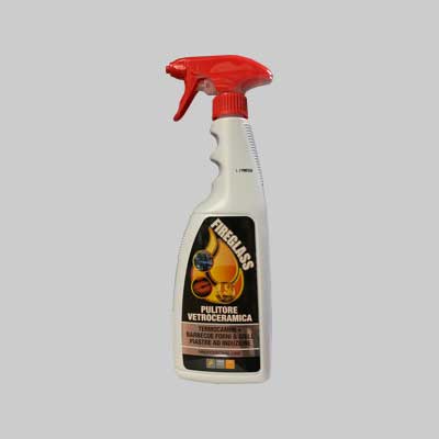 PULITORE VETRO PER CAMINETTI 'FIREGLASS' 750 ml - FAREN
