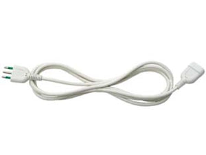 PROLUNGA ELETTRICA LINEARE 3X0,75 BIANCA  mt.5    FANTON