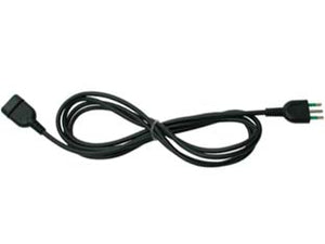 PROLUNGA ELETTRICA LINEARE 3X0,75 NERA  mt.5    FANTON