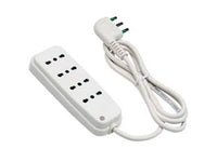 MULTIPRESA 4 POSTI BIPASSO LINEA RETAIL- - bianca 47400 - 2 pezzi FANTON