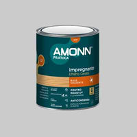 IMPREGNANTE A SOLVENTE EFFETTO CERA AMONN 0,75 lt - Trasparente - AMONN