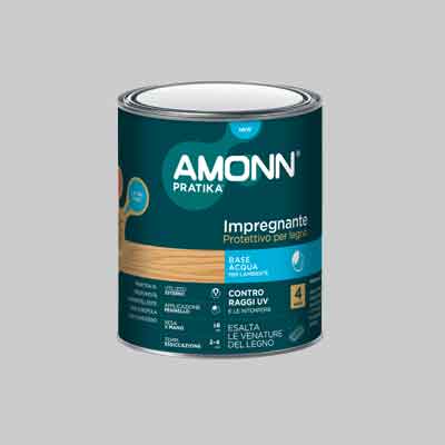IMPREGNANTE ALL'ACQUA AMONN 0,75 lt - Noce - AMONN