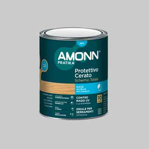 PROTETTIVO CERATO ALL'ACQUA 'SCHERMO TOTALE' AMONN 0,75 lt - Trasparente - AMONN