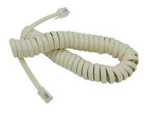 PROLUNGA ESTENSIBILE TELEFONICA PLUG 4/4- - mt.2 colore avorio - 2 pezzi