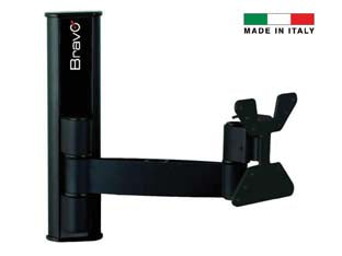 SUPPORTO TV LCD2 NERO 2 SNODI 10 30 PORTATA MAX KG.20    BRAVO