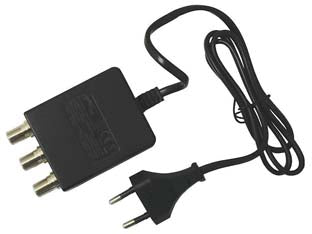 ALIMENTATORE ATTACCO F 2 USCITE - 1 blister