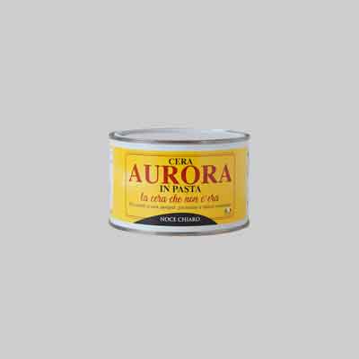 CERA IN PASTA PER LEGNO 'AURORA' 500 ml - Col. Bianca