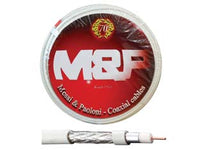 CAVO COASSIALE TV DIGITALE Ø MM.6,6- - ø mm.6,6 tipo normale - 100 mt MESSI&PAOLONI