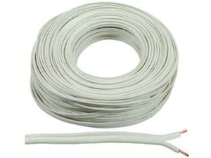 CAVO ELETTRICO BIPOLARE PIATTINA COSTA LARGA BIANCO- - 2x mmq.1 colore bianco - 100 mt