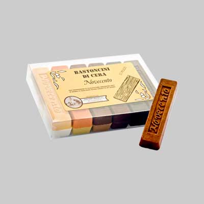 STICK CERA 30 gr - Grigio argento - 12 pezzi- CERA NOVECENTO